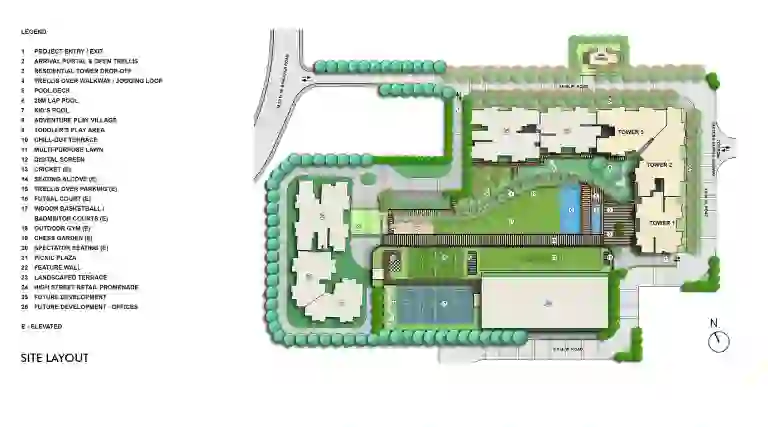 Godrej Verano Master Plan — How the 11.36 Acres Are Laid Out